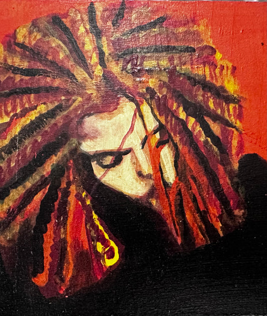 Custom Hand Painted Velvet Rope Coaster