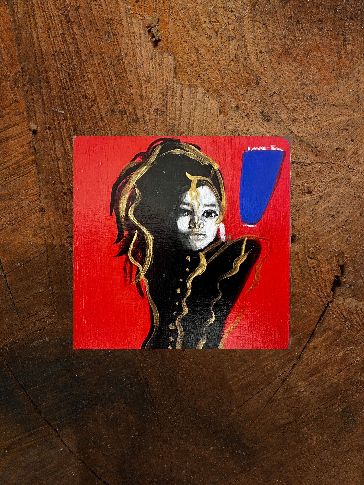 Custom Hand Painted Control Coaster