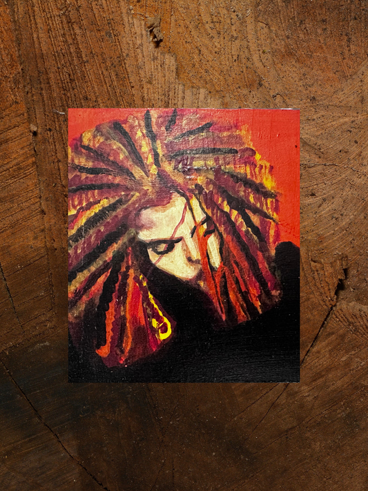 Custom Hand Painted Velvet Rope Coaster
